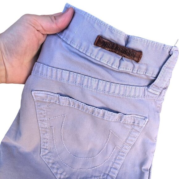 VINTAGE True Religion Jeans Size 31 Leather Tab - Picture 4 of 7